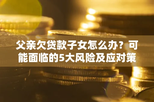 武汉父亲欠贷款子女怎么办？可能面临的5大风险及应对策略