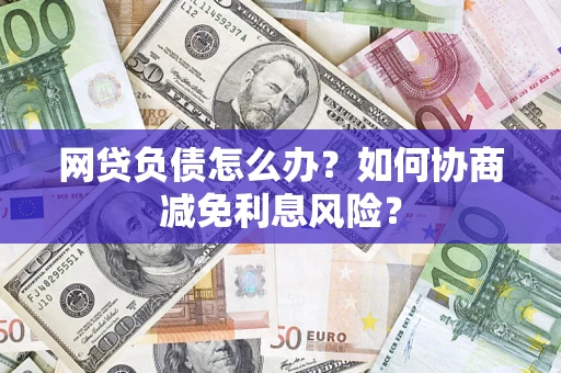武汉网贷负债怎么办？如何协商减免利息风险？