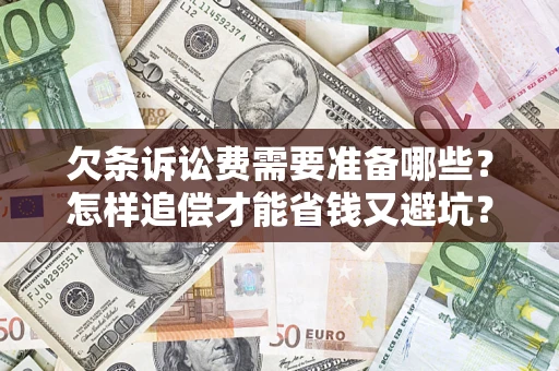 武汉欠条诉讼费需要准备哪些？怎样追偿才能省钱又避坑？