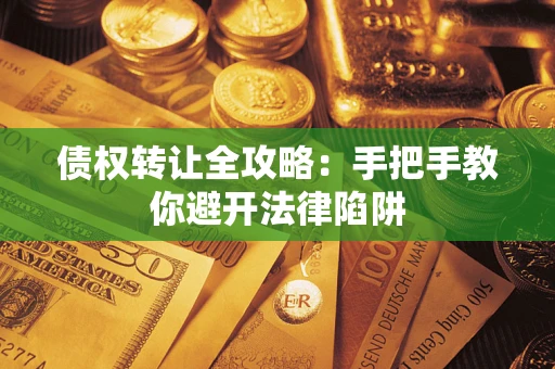 武汉债权转让全攻略：手把手教你避开法律陷阱