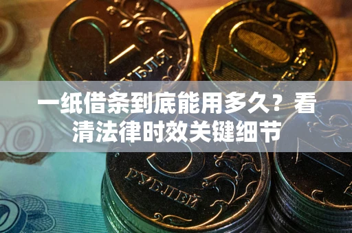 武汉一纸借条到底能用多久？看清法律时效关键细节