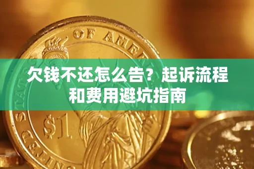 武汉欠钱不还怎么告?起诉流程和费用避坑指南 武汉欠钱不还怎么告?起诉流程和费用避坑指南