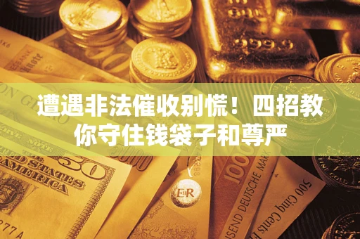 武汉遭遇非法催收别慌！四招教你守住钱袋子和尊严